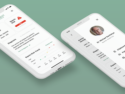 Moorley Medical App helth ios medical medical app minimal mockups mockuppsd moorley moorley medical prototyping sepsis tyler mathew suggs user experience user interace wellness