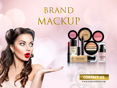 Cosmetic Banner cosmetic banner graphic design