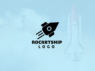 Rocketship Logo 2022 design graphic design rocketship logo