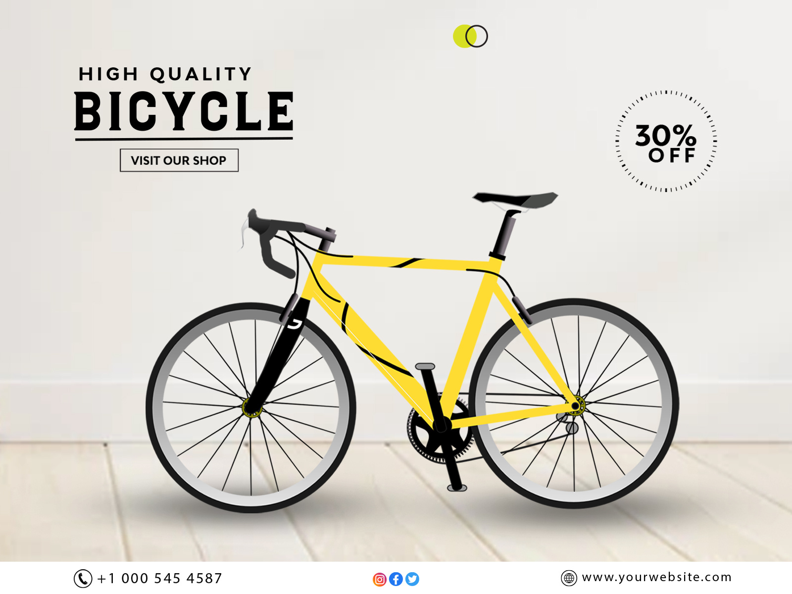 Bicycale Banner Design by Toufiqur Rahman on Dribbble