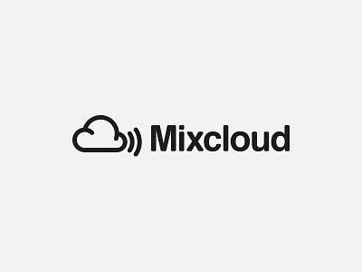 Mixcloud Logo Refresh logo symbol cloud mixcloud logotype pictorial mark