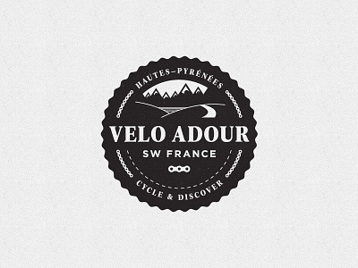 Velo Adour Logo badge identity logo