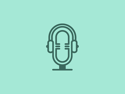 Listen and Broadcast icon illustration symbol