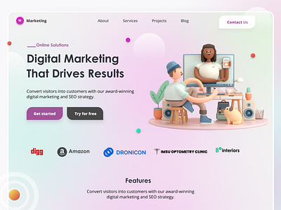 Digital Marketing Website