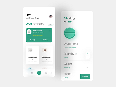 Durg tracking app / Drug schedule