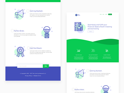 Landing Page For Lending home page landing page lending network