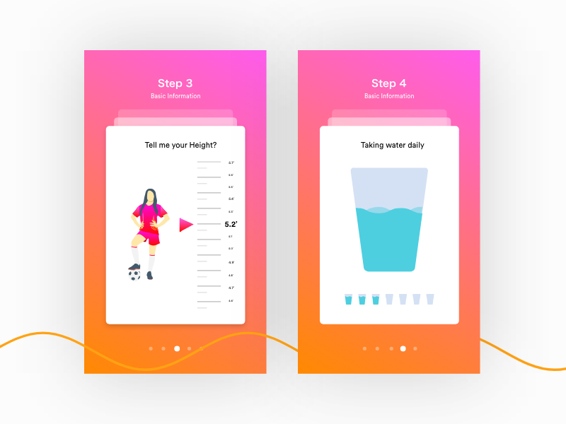 Health Fitness App Ui Ux by sakin kumar on Dribbble