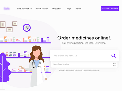 Pharmacy app booking card gradient inspiration list medicines menu pharmacy ui ux