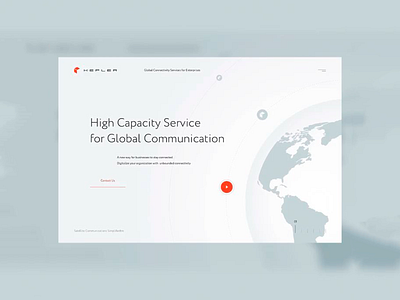 High capacity landing page