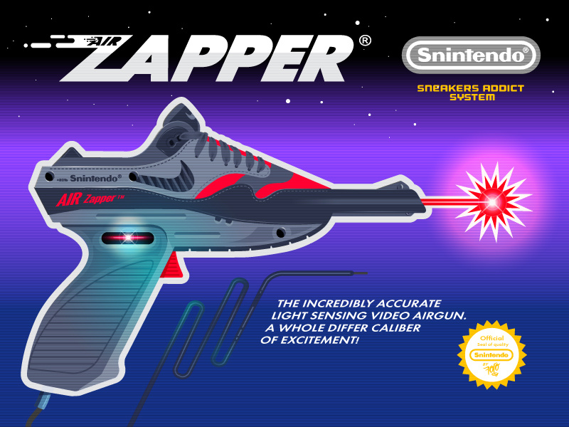 Dribbble 800x600 Plein zapper nintendo sneakers