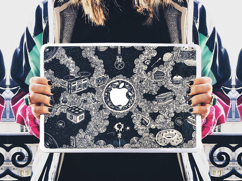 💫⚡🍔Battle Food Music🍔⚡💫 lemon music burger posca macbookpro handwritten