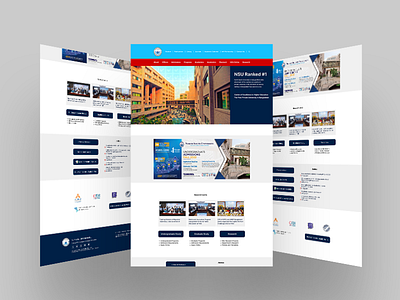 University Website adobe xd branding e commerce website education website figma furniture website graphic design i design landing page design shopping website technology website u ui ux university mobile app university website user interface web ui website design