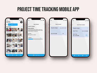 Project Time Tracking  Mobile App