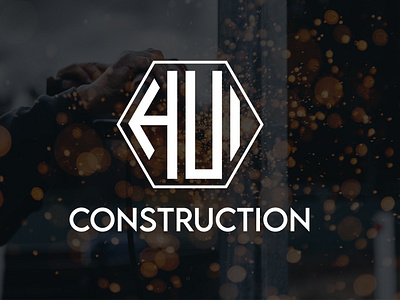 HUI Construction Logo