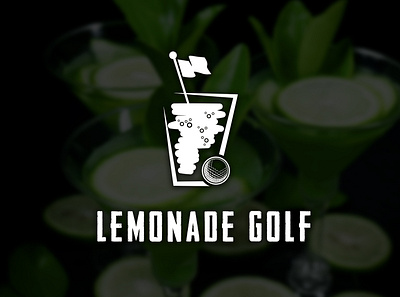 Lemonade Golf Logo brand identity