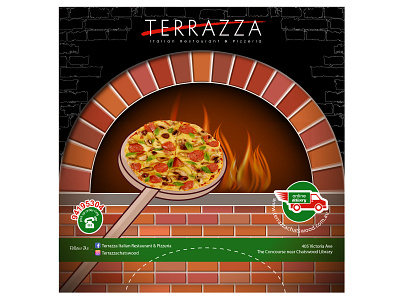 Terrazza Italian Restaurant & Pizzeria packaging