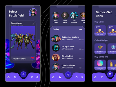 Gaming Mobile App