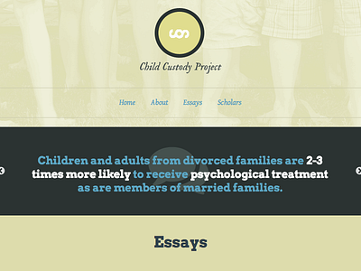 Child Custody Project Home Page