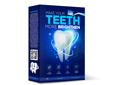 Teeth Cleaning Packaging branding cleaning clinic design graphic design illustration logo package packaging