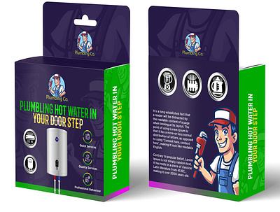 Plumbing Packaging Design branding design graphic design packaging plumbing productpackaging