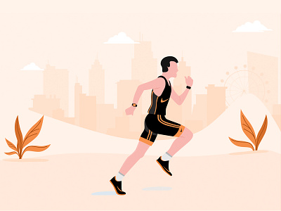 Running Illustration