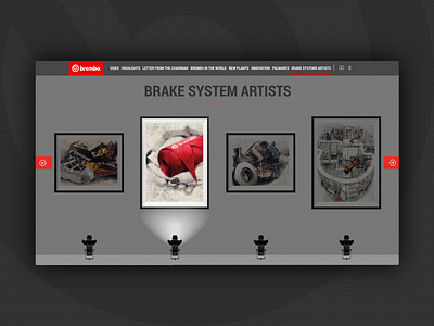 Brembo Financial Report 2016 annual report company lets play product design single page ui ui design visual design web design