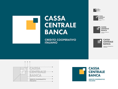 Cassa Centrale Banca brand revamping brand design branding company corporate design group illustration lets play logo logo design typography vector visual design