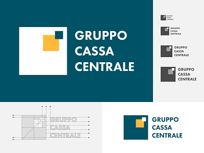 Gruppo Cassa Centrale brand revamping branding branding design company corporate design group illustration lets play logo logo design typography vector visual design