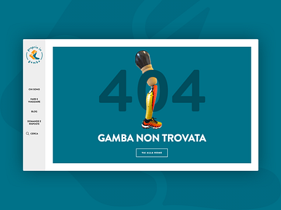 Proprio in Gamba - 404 error page