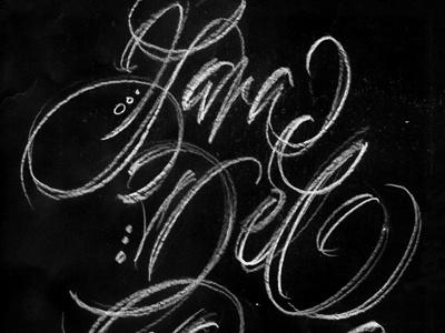 Lana Del Rey Sketch brush pen calligraphy hand lettering logo lana del rey lettering process