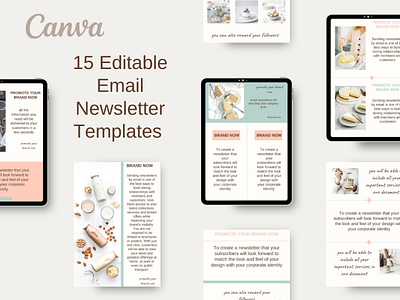 Email Templates email newsletter email template graphic design mailchimp template newsletter food newsletter template