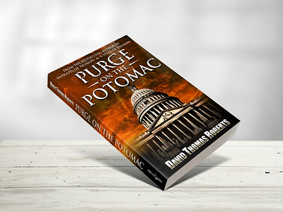 Book Cover Design - Paperback american building political politics potomac senate thriller washington