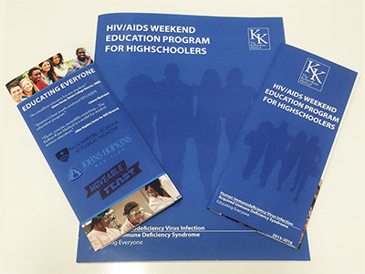 Hiv Program Prototype booklet brochure educational identity program