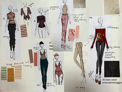 Rootsgear Designs clothing design drawing fashion illustration