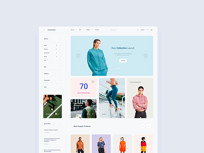 Fashion marketplace ui clothes design fashion marketplace shop ui