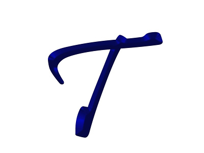 T graphic design logo