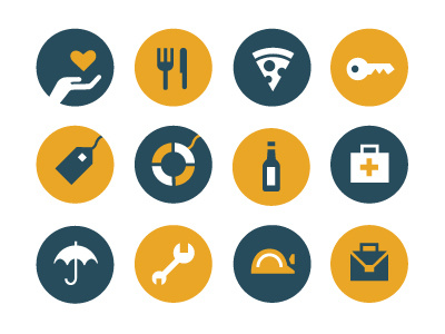 EPIC Insurance iconography icons illustration insurance vector