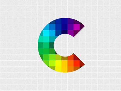 Personal rebranding branding logo logotype multi-color