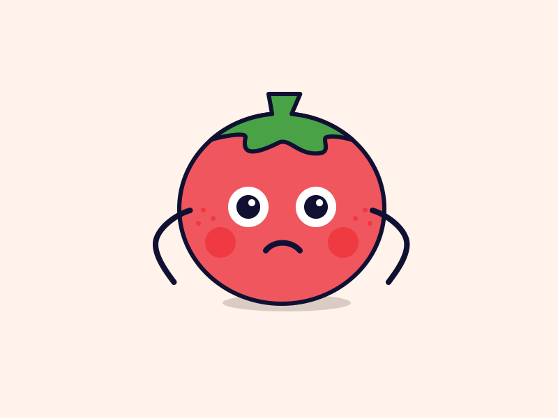 Tomato character food animation gif happy face happy food sad tomato tomato animation vegetable