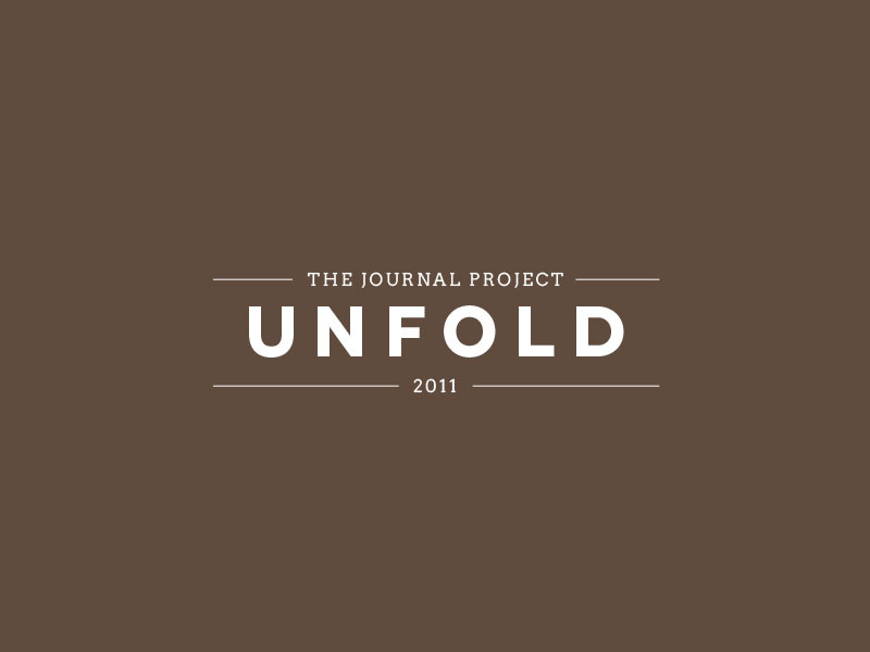 UNFOLD: The Journal Project book journal artists