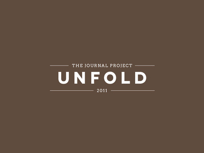 UNFOLD: The Journal Project