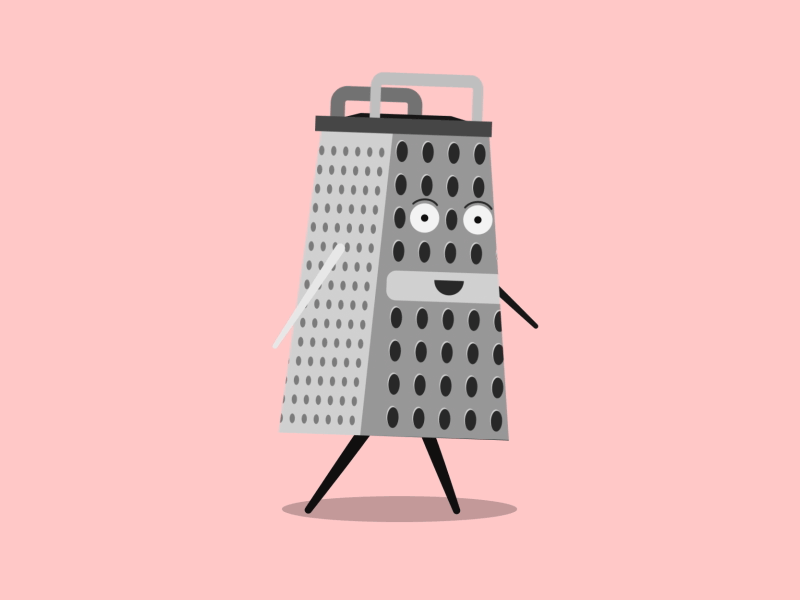 Grater cheese gif grater walk