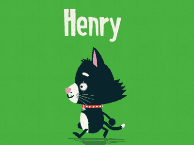 Henry 2d animation cat cat illustration character design gif illustration