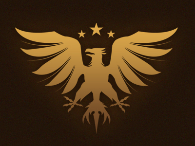Eagle brown eagle gold luxury