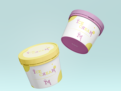 BRAND IDENTITY - ICE CREAM