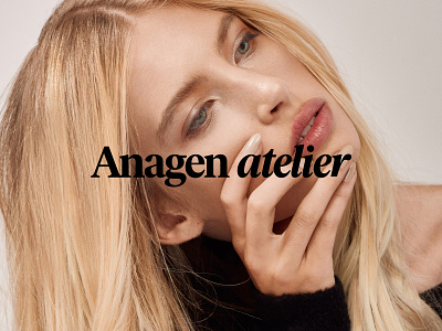 Anagen Atelier Brand Identity adobe illustrator adobe photoshop beauty branding design graphic design identity logo minimal modern photography salon typography