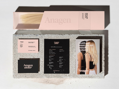Anagen Atelier Brand Identity Collateral