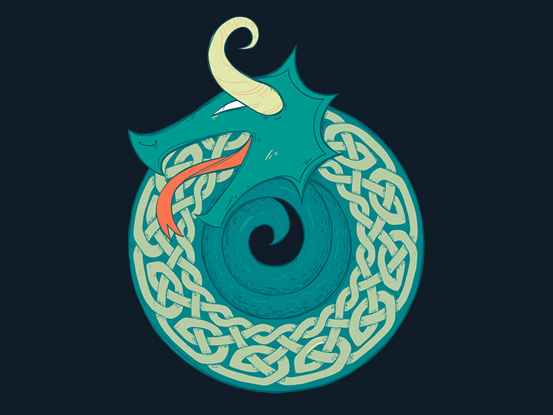 Stoor Worm dragon visitscotland mythology scottish scotland ghosts legends myths worm stoor