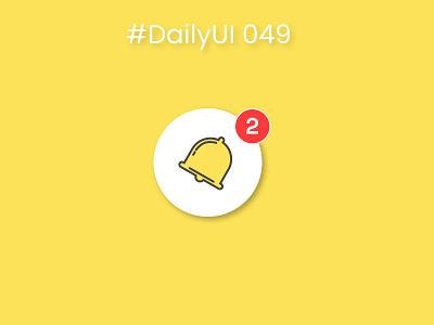 #DailyUI 049 - Notifications dailyui ui