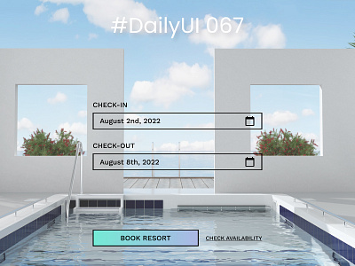 #DailyUI 067 - Hotel Booking dailyui design ui